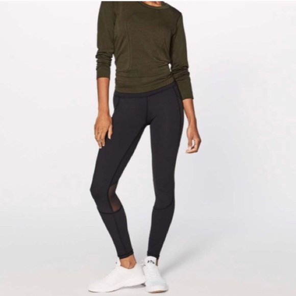 lululemon athletica Pants - NWT • Lululemon • Miles Ahead Black Tights 4 New